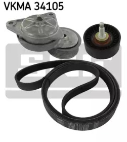 Ременный комплект SKF VKMA 34105